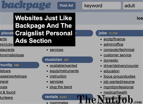 alligator backpage|12 Sites Like Backpage & Craigslist Personals (June .